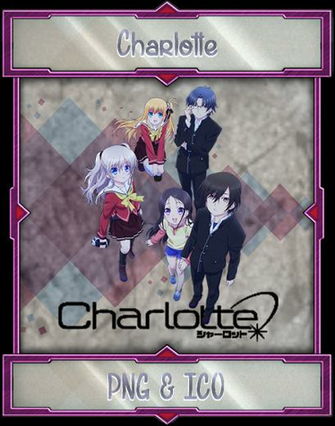 Charlotte Anime Icon By Aliceieous