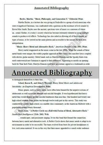 What Does An Annotated Bibliography Look Like Desain Rumah