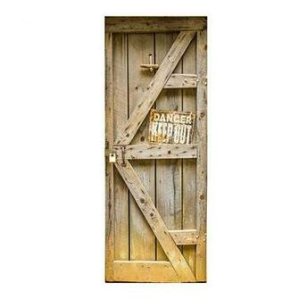 Hll Door Stickers Murals Wallpaper Interior Decals Diy 3d
