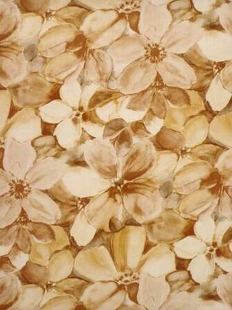 Wallpaper 70s Vinyl By Coloroll Floral