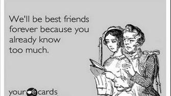 Funny Friendship Quotes HD Wallpaper