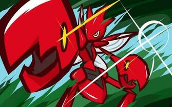 Scizor X Scissor By Ishmam Pokemon Background Pikachu Art