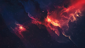 Galaxy Space Stars Universe Nebula 4k HD Digital Wallpaper