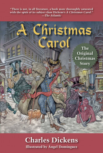 A Christmas Carol Book Cover Wallpaper