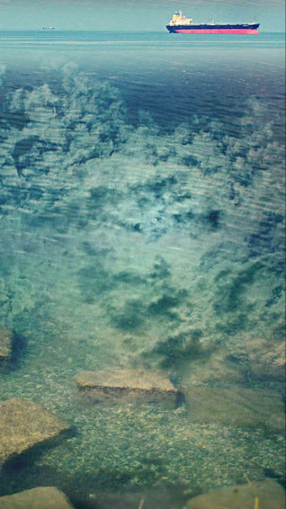Shallow Pools Of Water Wallpaper
