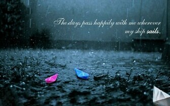 Beautiful Rainy Landscapes HD Wallpaper