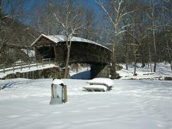 Bridges Covered Humpback Bridge Wallpaper