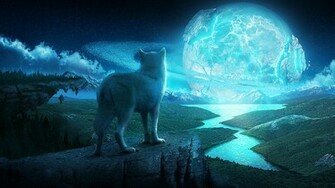 Anime Wolves Wallpaper
