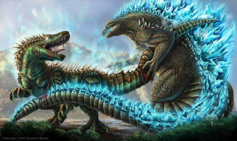 Proper Productions On Kaiju Godzilla Vs