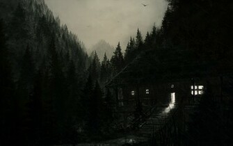 Dark Woods Wallpaper