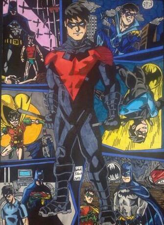 Dc New Nightwing By Gabred Hat