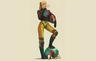 Metroid Samus Aran Prime Girl Cigarette Hat Wallpaper