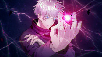 Satoru Gojo Hollow Purple Wallpaper iPhone Phone 4k 6010e