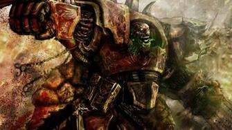 Artwork Chaos Space Marine Warhammer 40k Wallpaper