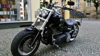 Harley Davidson Fat Bob HD Wallpaper High Definition iPhone