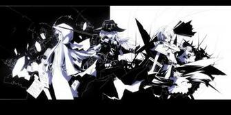Marisa Monochrome Hoodies Anime Badass HD Wallpaper Of Manga