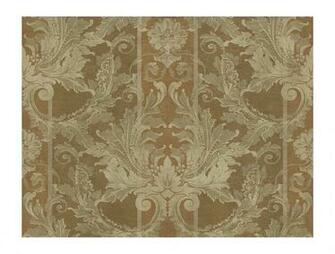 York Wallcoverings Gl4728smp Brandywine Aidi Damask Stripe Inch