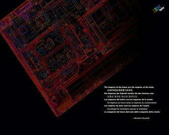 Ibm Masterplan Wallpaper Stock Photos