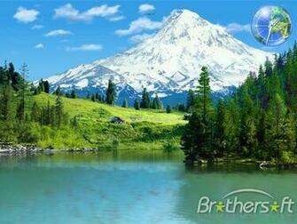 3d Mountain Lakes Screensaver
