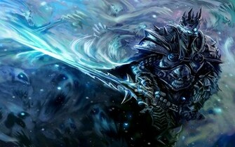 Lich King Arthas Artwork HD Wallpaper Desktop Background