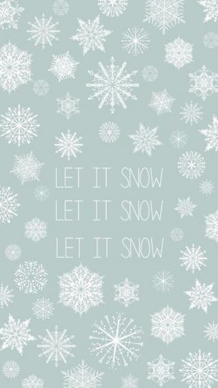 Cute Winter iPhone Wallpaper Top