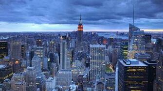 New York City Midtown Manhattan Bank Of America Hudson