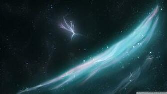 Space Art Wallpaper Top Background