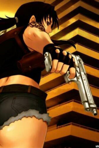 Black Lagoon Revy Mobile Resolutions