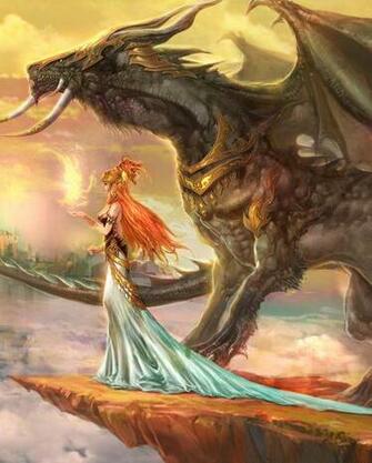 Can You Tame The Dragon Beautiful Wallpaper Fantasy
