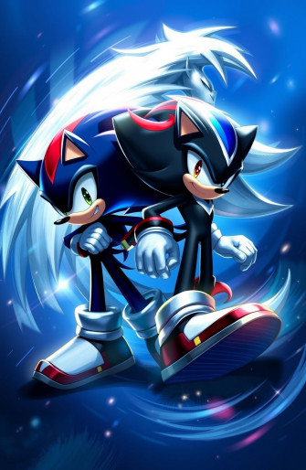 Sonic Shadow And Silver Wallpaper