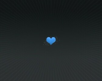 Blue Heart Wallpaper Stock Photos