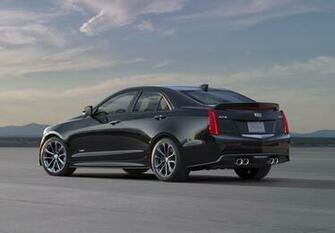 Cadillac Ats V Sedan Rear Photo Size X Nr
