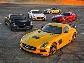 Mercedes Sls Amg Black Series Dark Cars Wallpaper
