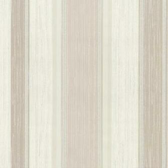 Home Silver Birch Stripe Ivory Taupe Blown Vinyl Wallpaper By P S