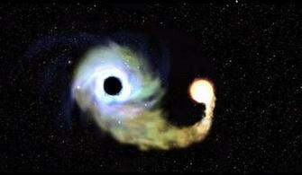 Black Hole Yin Yang Shown At The End Of A Vsauce Video WoaHDude