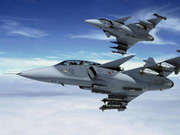Saab Jas Gripen HD Wallpaper Background Image