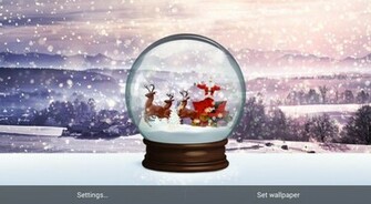 Snow Globe Live Wallpaper Android Apps On Google Play