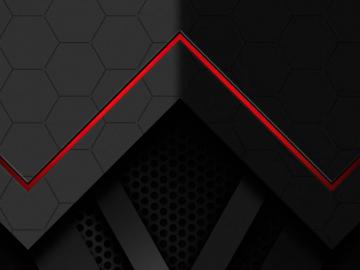 Wallpaper 4k Abstract Dark Red Line