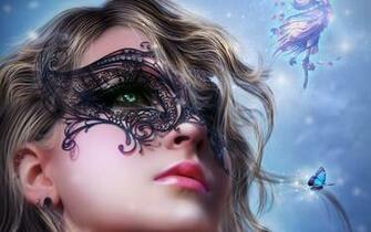 Woman Art Tablet Fantasy Wallpaper Girl Colourful Female