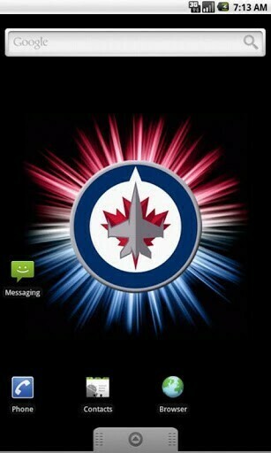 Bigger Winnipeg Jets Live Wallpaper For Android Screenshot