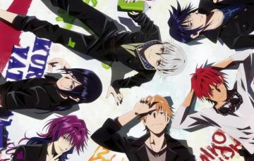 Wallpaper Red Blue Project Key Yata Misaki K