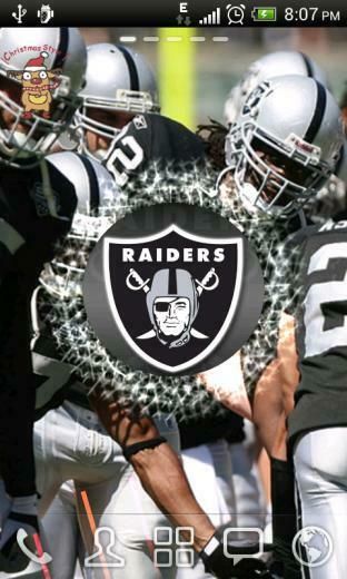 Oakland Raiders Live Wallpaper Screenshot