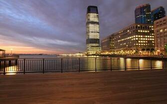 Jersey City Sunset X Close