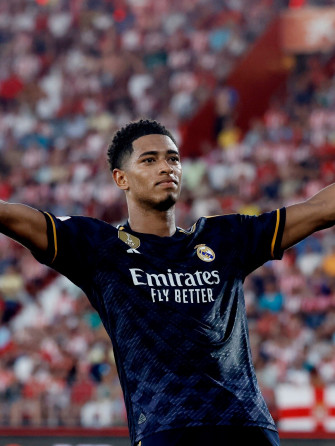 La Liga Jude Bellingham Scores Twice As Real Madrid Down Almeria