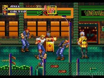 Anime Sfrontate Il Retrogamer Streets Of Rage
