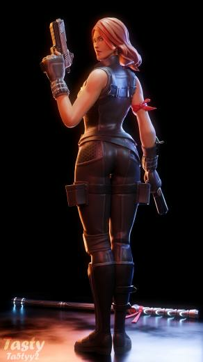 Black Widow Wallpaper Fortnitebr