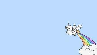 Unicorn Colorful Farting Wallpaper Id