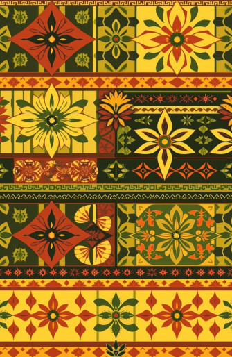 Polynesian Tribal Wallpaper