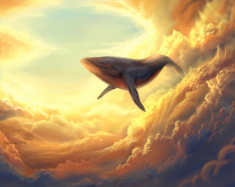 Whale In The Clouds Wallpaper HD Artist 4k Image