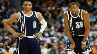 Kevin Durant And Russell Westbrook Wallpaper